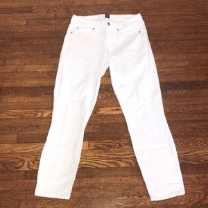 GAP White Skinny Jeans